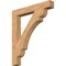 Ekena Millwork Olympic Block Smooth Bracket, Western Red Cedar, 5 1/2"W x 42"D x 48"H BKT06X42X48OLY05SWR - alternate 1